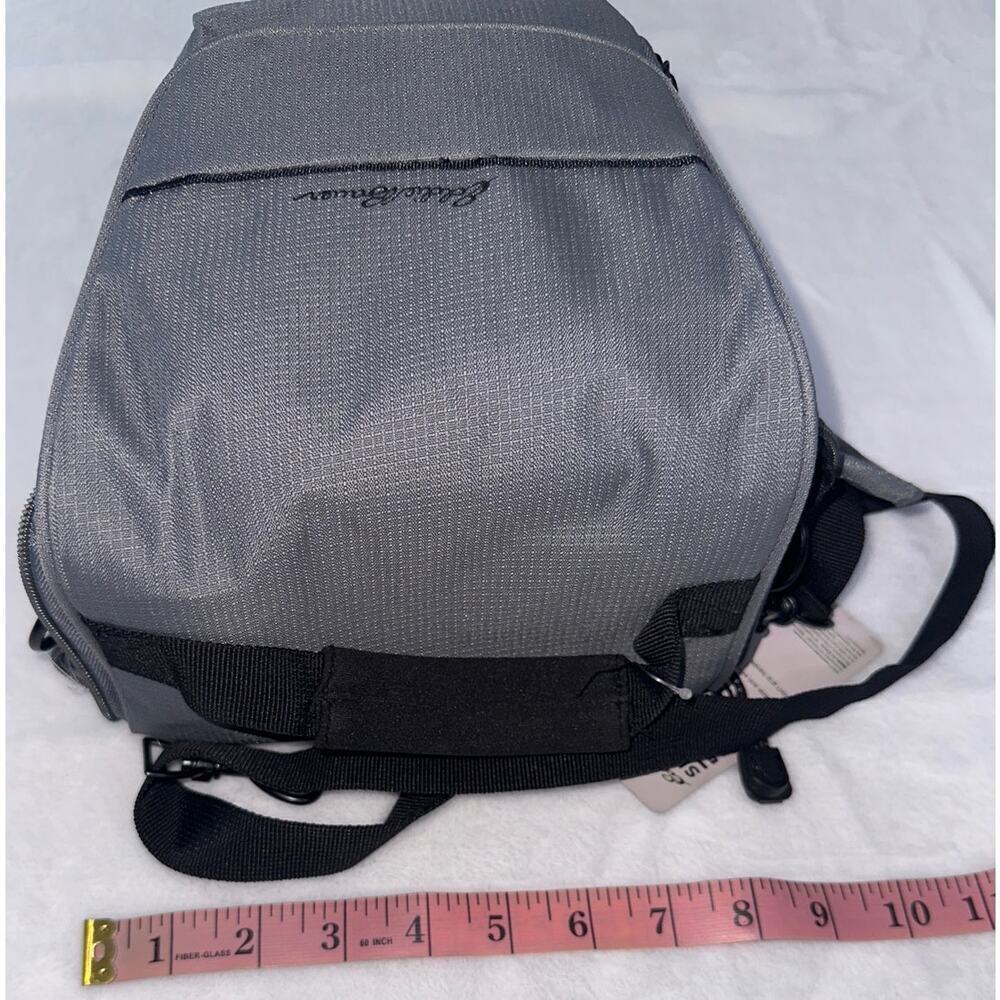 Eddie Bauer Gray and Black SLR Camera Bag New With Tags - Picture 11 of 11
